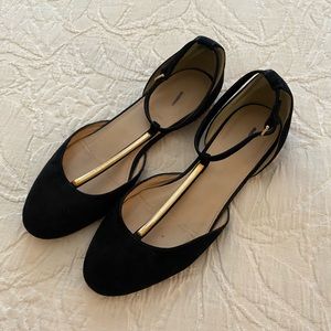 Suede flats from J.Crew
